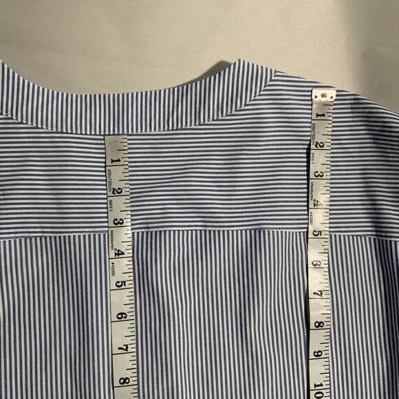 Vineyard Vines Blue White Striped Harbor Belted Tunic S - Picture 8 of 15